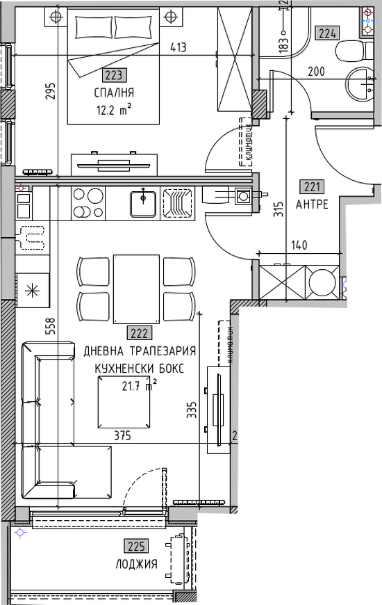 Апартамент 22